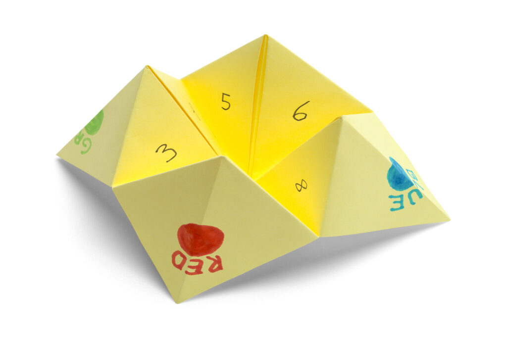 paper fortune teller